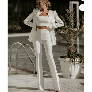 White ELAGIA Suit